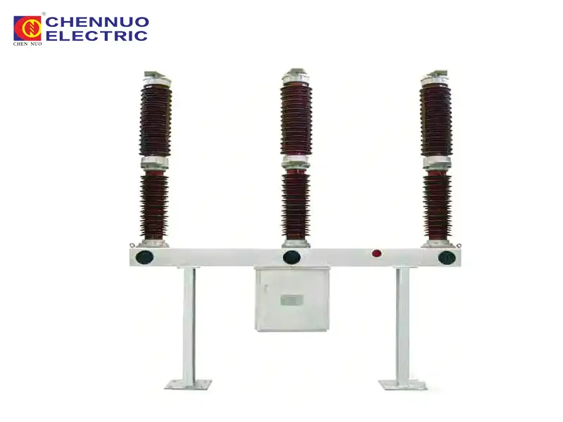 LW36-126 110kV 126kV Outdoor SF6 Circuit Breaker Product appearance drawing