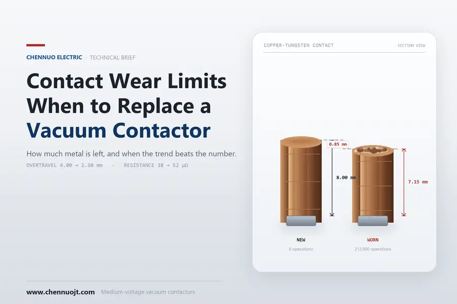 Contact Wear Limits: When to Replace a Vacuum Contactor