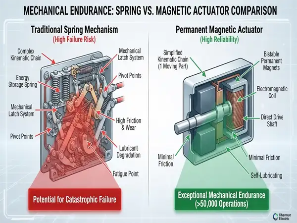 A Hardcore Technical Comparison: Why Magnetic Control Vacuum Switches Are the Ideal Choice for EAF Power Systems