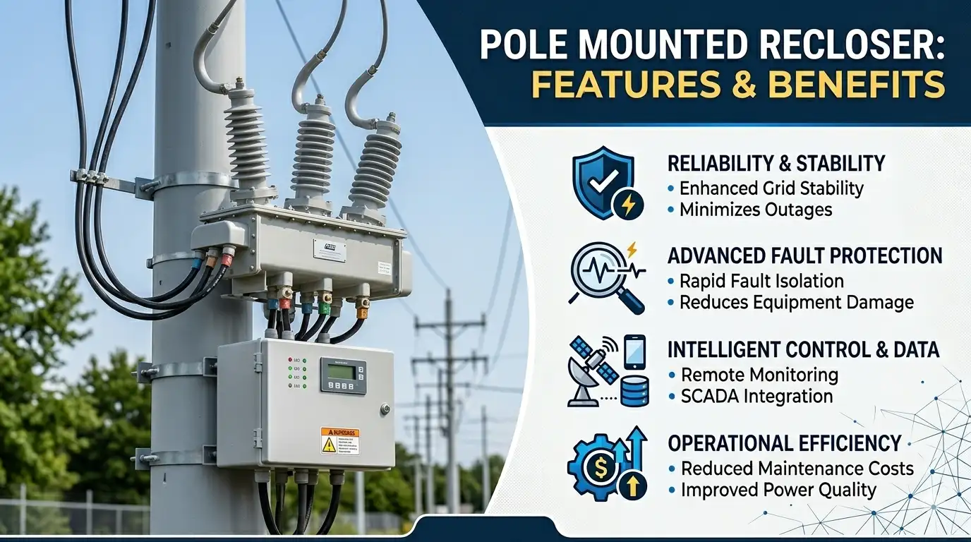 Pole Mounted Recloser Features and Benefits