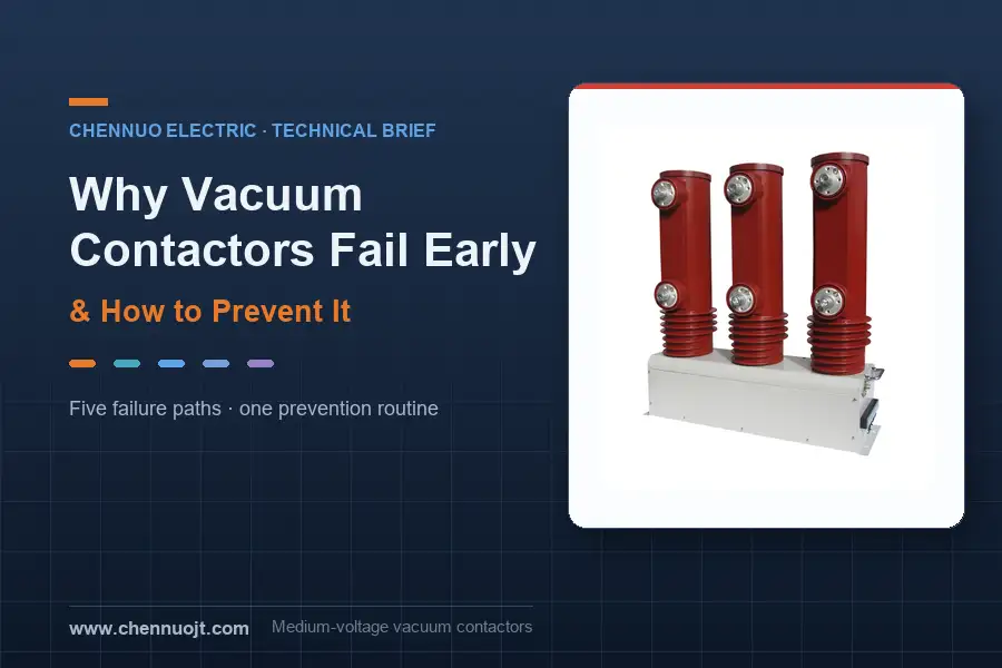 Why Vacuum Contactors Fail Early and How to Prevent It