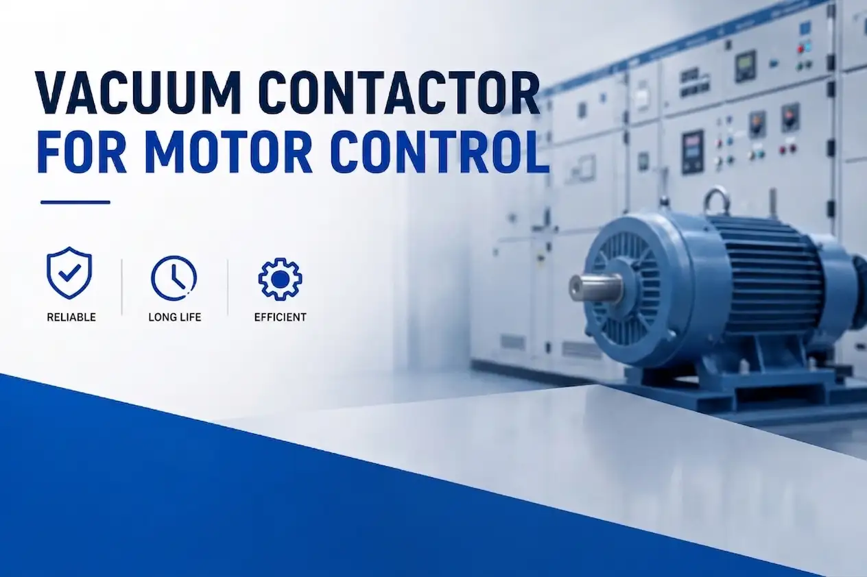 Vacuum Contactor for Motor Control: Reliable Solution for Medium Voltage Motor Starting